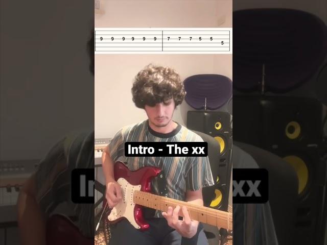 Intro - The xx guitar lesson