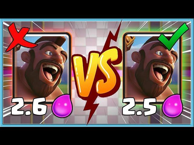  CRINGE OR OP? NEW BEST HOG DECK FOR 2.5 ELIXIRE / Clash Royale