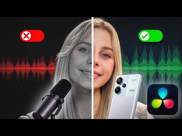 Как я получаю ИДЕАЛЬНЫЙ звук в DaVinci Resolve
