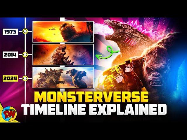 MONSTERVERSE Timeline & Watch Order Explained | Godzilla X Kong