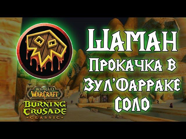 [TBCC] АОЕ Фарм шаманом в ЗФ. Прокачка шамана WoW Burning Crusade Classic