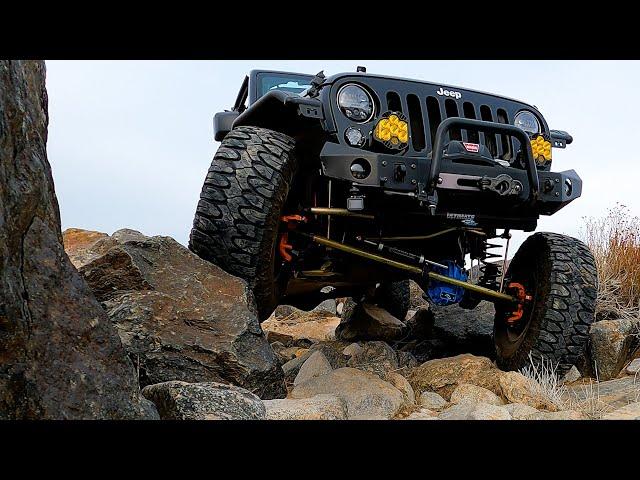 Full Flex OFF ROAD Test of my new Jeep 4.5” Lift Kit