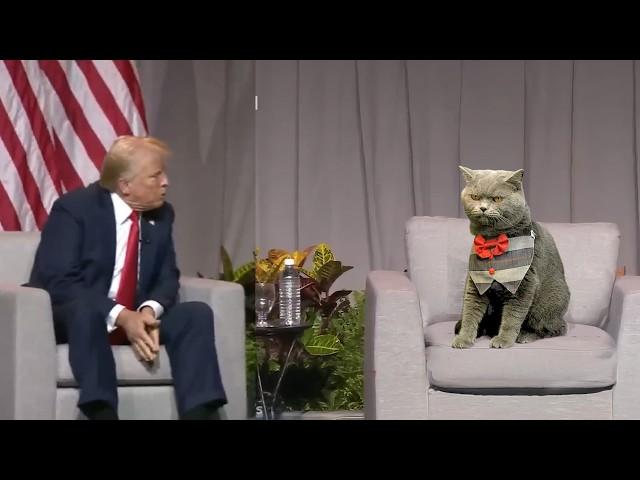 Cat Interviews Trump