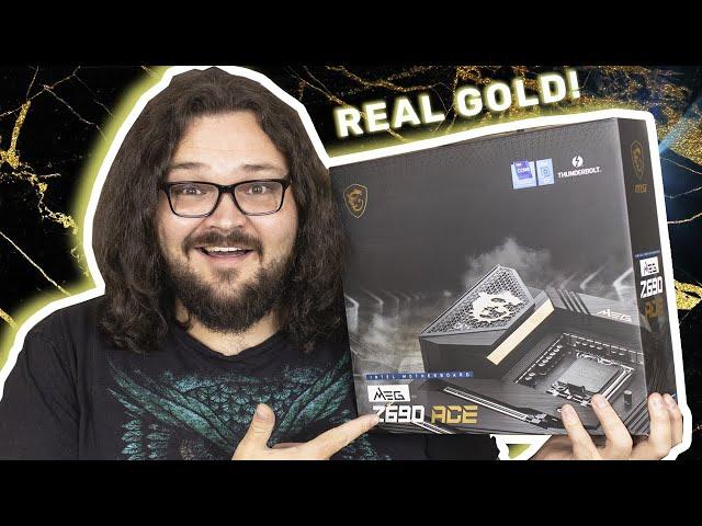 This Z690 Motherboard Is INSANE! | MSI MEG Z690 ACE Unboxing & First Impressions