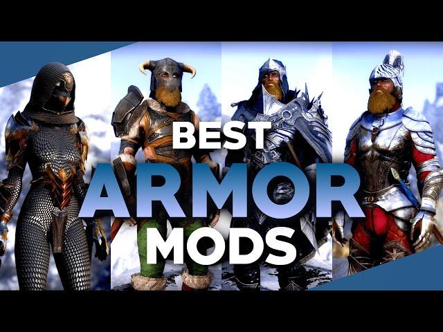 Top 10 INCREDIBLE MUST HAVE Skyrim ARMOR MODS