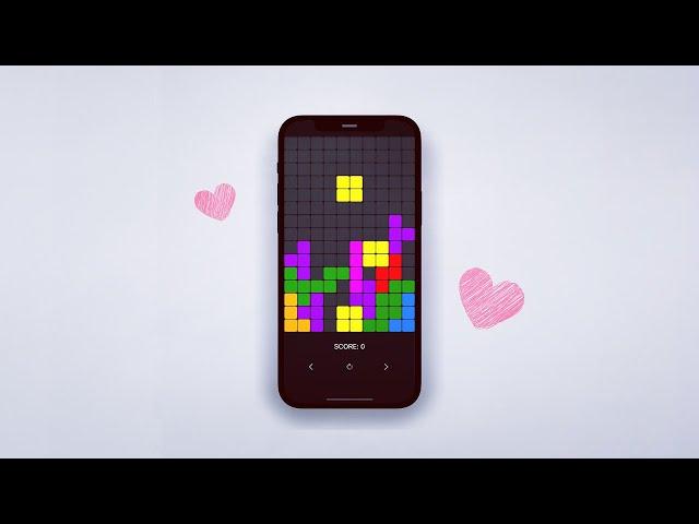 TETRIS Game • Flutter Tutorial from Scratch