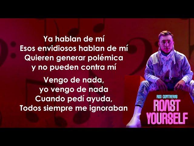 Rod Contreras - Roast Yourself Challenge (Letra/Lyrics)