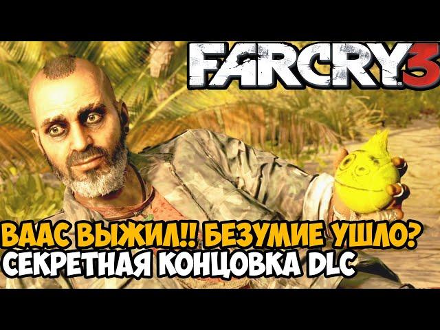 ВААС ВЫЖИЛ! СЕКРЕТНАЯ КОНЦОВКА СЮЖЕТКИ ПРО ВААСА - Far Cry DLC Безумие Финал / Хорошая Концовка