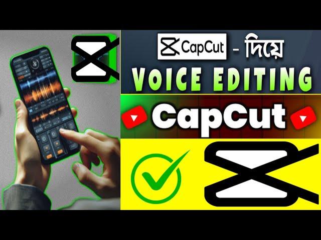 How to edit voice for capcut | voice edit for capcut | capcut | voice video editing