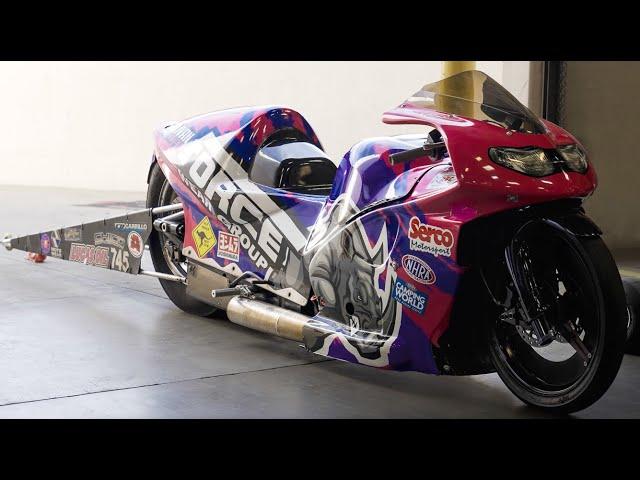 Suzuki Pro Stock NHRA Drag Bike Yoshimura Powered!