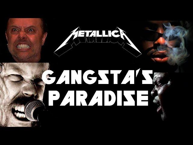 James Hetfield - Gangsta's Paradise (Coolio AI Cover) | Metallica