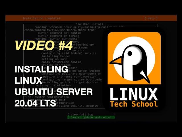 How to Install Linux Ubuntu Server 20.04 LTS and remote SSH connection