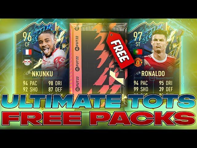 HOW TO CRAFT FREE PACKS FOR FIFA 22 ULTIMATE TOTS! GRINDING FREE FIFA 22 TEAM OF THE SEASON PACKS!