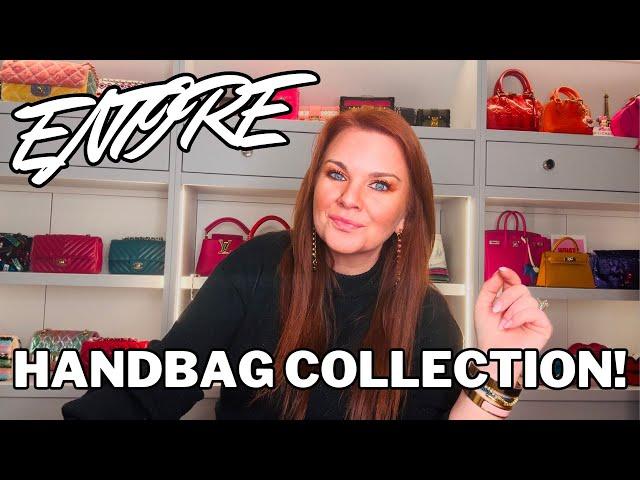 MY ENTIRE, RIDICULOUS, LUXURY HANDBAG COLLECTION! over 40 bags!!