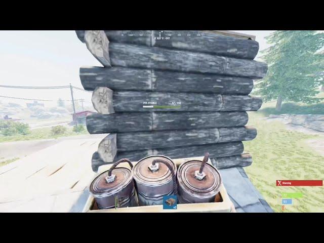 Rust Three satchel raid profit 