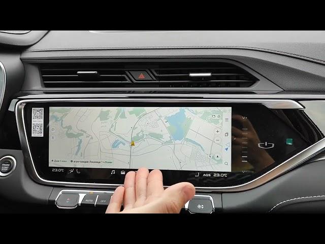 Установка GPS модуль для Яндекс Навигатор на Джили Атлас Про GEELY ATLAS PRO часть 2