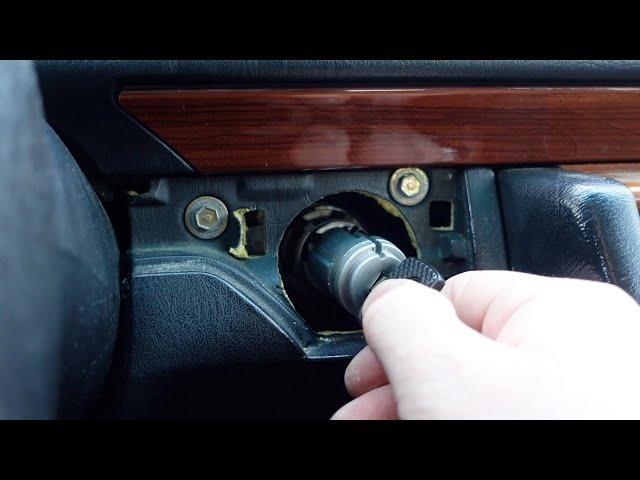 Mercedes W124 | How To Remove Ignition Lock Cylinder