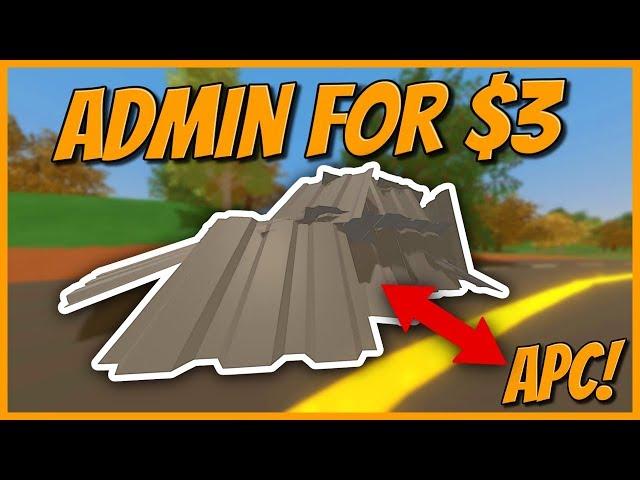 I BOUGHT ADMIN FOR $3 ON THIS UNTURNED SERVER! THEN GOT BANNED!