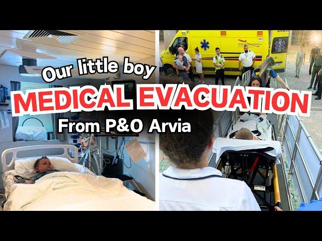 Being Medically Disembarked  P&O Cruise ARVIA | Cruise Holiday Disaster 2023