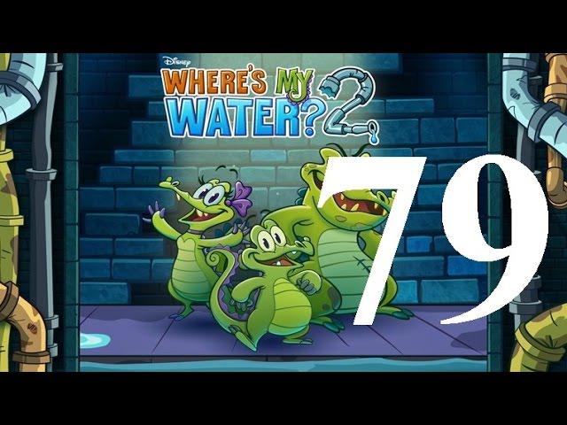 Where's My Water 2 Level 79: Nimbus 3 Ducks iOS Walkthrough