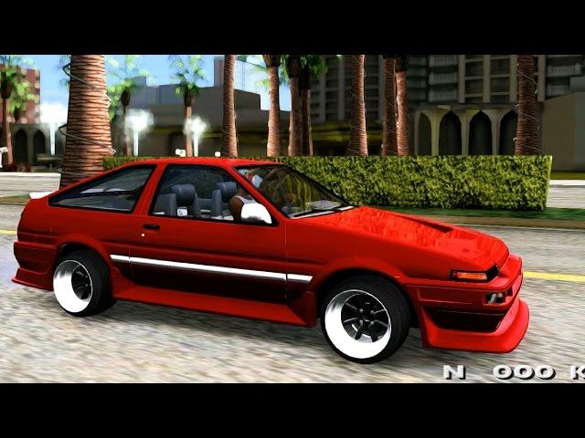 Toyota Corolla AE86 tuned - GTA MOD _REVIEW