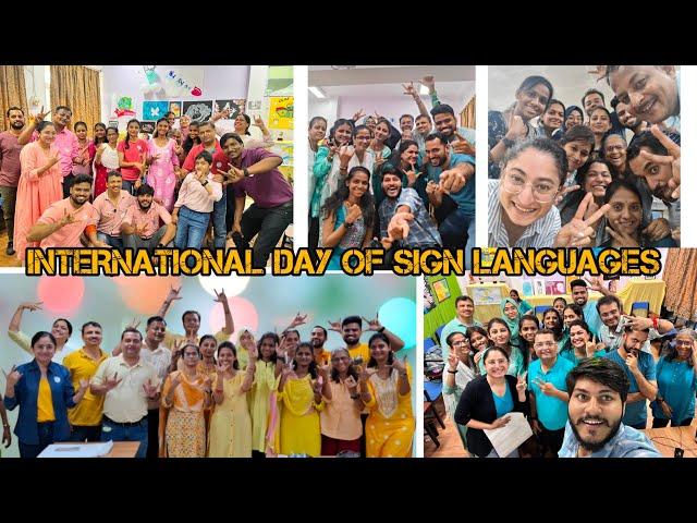 INTERNATIONAL DAY OF SIGN LANGUAGES | AYJNISHD MUMBAI #mumbai #international #video