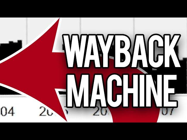 The Wayback Machine - View Old Websites in Your Web Browser! (Overview & Demo)