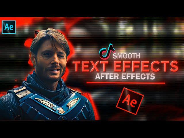 Smooth Text Tutorial for your Edits I After Effects | A Beginner's Guide