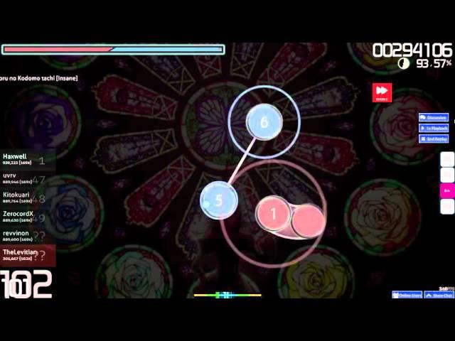 OSU! Roses Epicurean - Yoru no Kodomo tachi [INSANE] Mouse Only