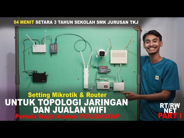 Setting Mikrotik & Router Untuk JUALAN WIFI VOUCHERAN & RUMAHAN Yang Baik dan Benar PART I