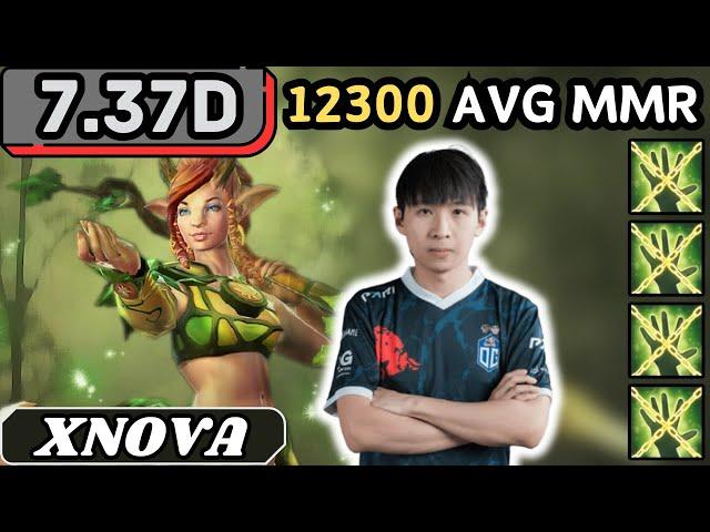 7.37d - Xnova ENCHANTRESS Hard Support Gameplay - Dota 2 Full Match Gameplay