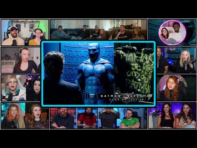 DCU Fans React To BATMAN's SUIT & ROBIN’s DEAD REVEAL | Batman V Superman Movie Reaction Compilation