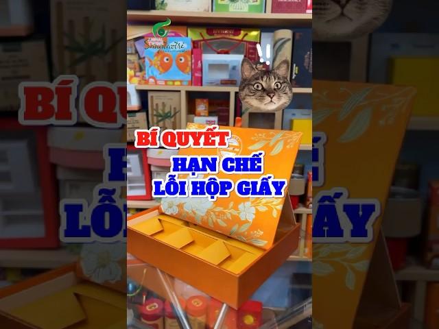 Bí quyết hạn chế lỗ hộp giấy - Toàn Hộp Giấy #shorts #shortvideo #xuhuong #toanhopgiay