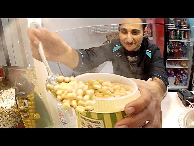 Armenia Best STREET FOOD | Hot Cup of CORN and CHIPS in Yerevan