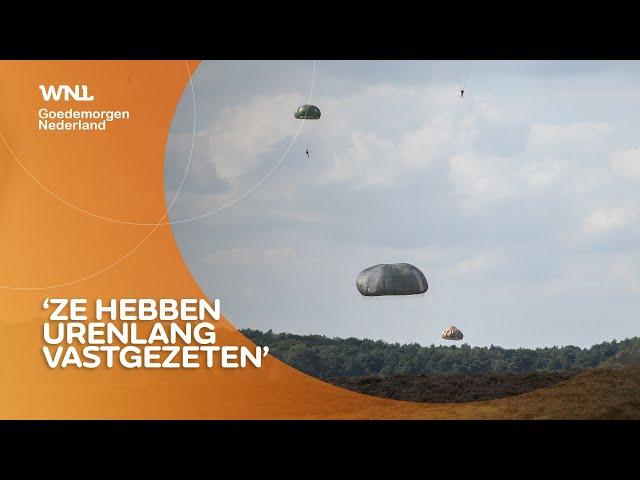 Parachutisten urenlang vast in hoge bomen na mislukte sprong