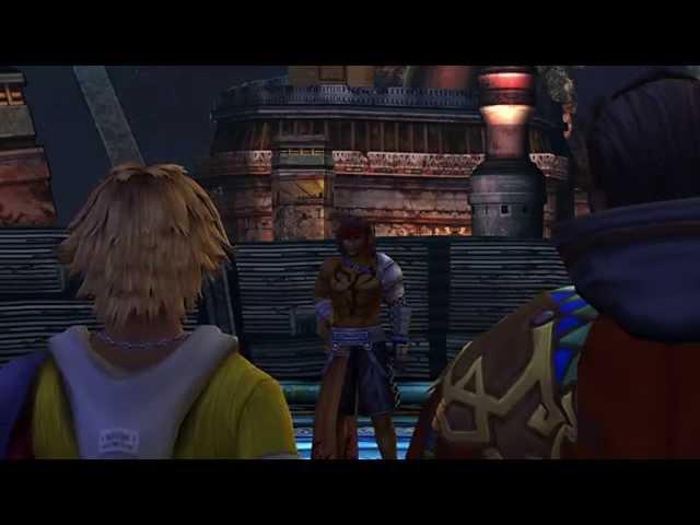 FFX HD: Tidus meets Jecht