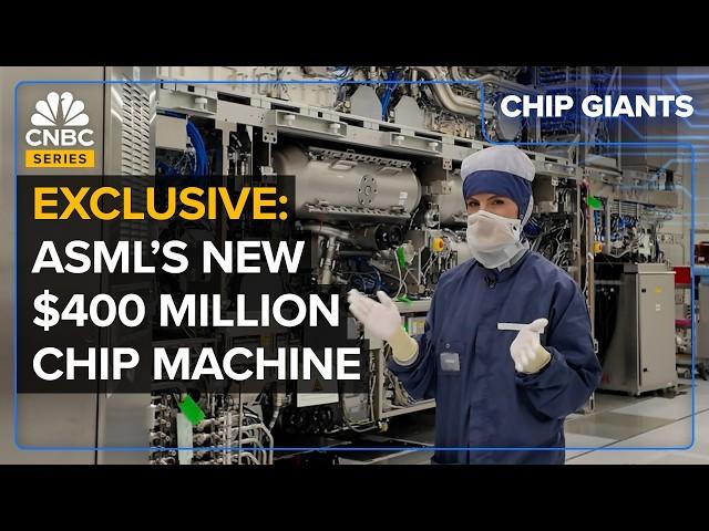 How ASML Makes Chips Faster With Its New $400 Million High NA Machine