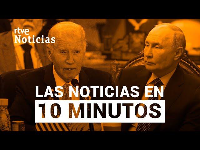 Las noticias del LUNES 18 de NOVIEMBRE en 10 minutos | RTVE Noticias