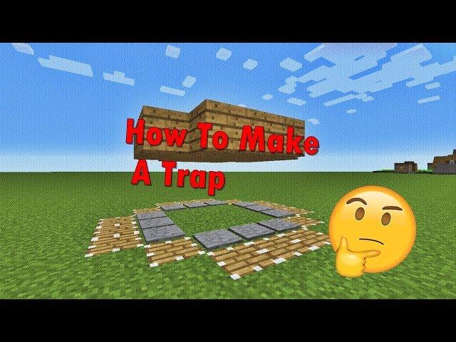 How To Make A Trap - Minecraft