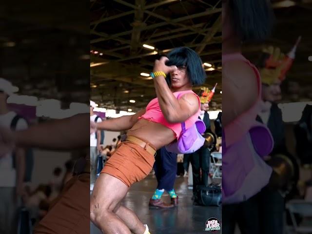 Dora the Explorer meets Jojo’s Bizarre Adventure | Japan Expo 2022 #shorts