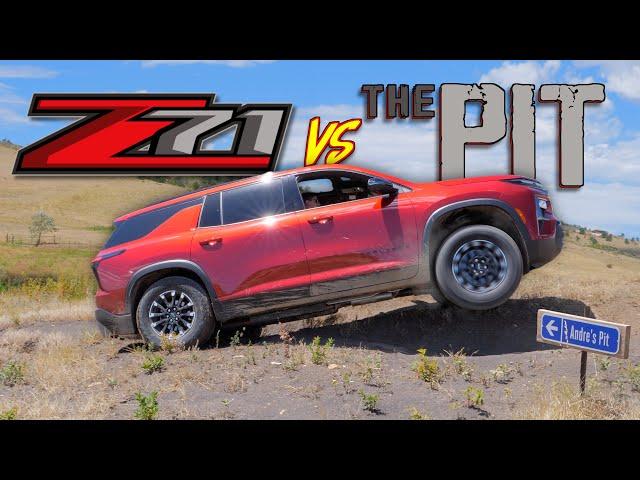 Will the Family-Hauling 2024 Chevy Traverse Z71 Make It Through Andre's Pit?