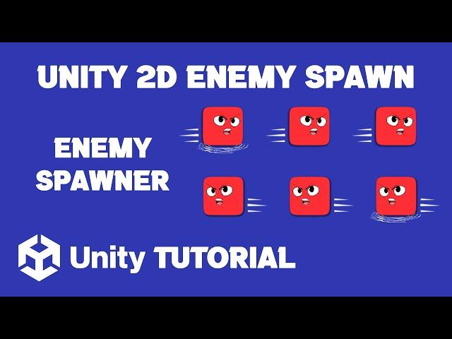 Unity 2D Enemy Spawn Tutorial | Unity 2D Enemy Spawner | How To Spawn Enemy In Unity 2D