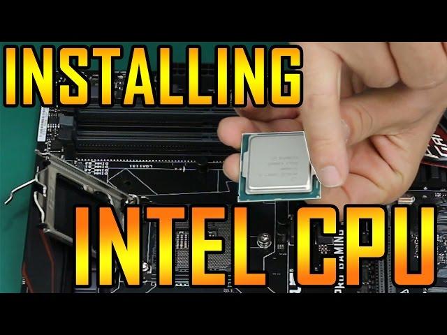 "HOW TO INSTALL AN INTEL CPU" Dino PC Installing a Processor