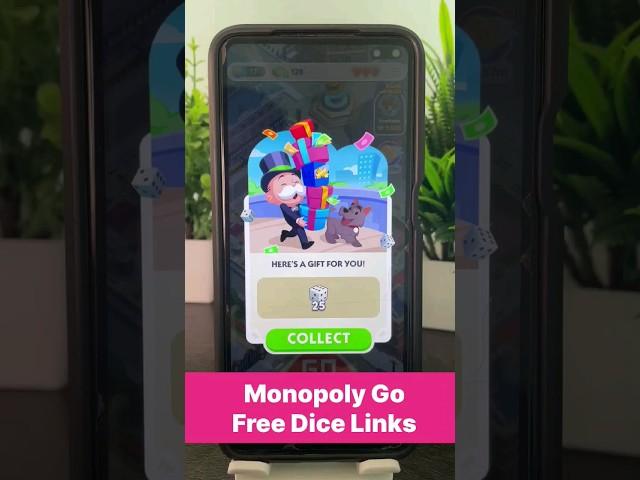 Monopoly Go Free Dice Rolls Links For 2024 #monopolygo #monopolygofreedice #shorts