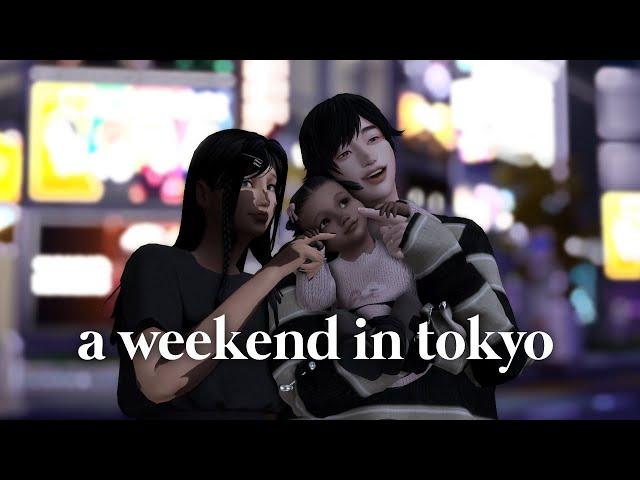 a weekend in tokyo - shin & maya | the sims 4