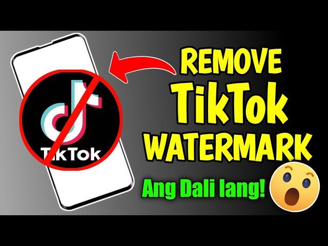 PAANO MAG DOWNLOAD NG TIKTOK VIDEO NG WALANG WATERMARK 2023 | GAWIN MO NATO!