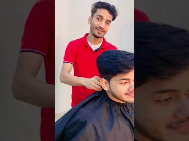 one side one num.. hair cut #Ansarihaircut   .....  slope haircut