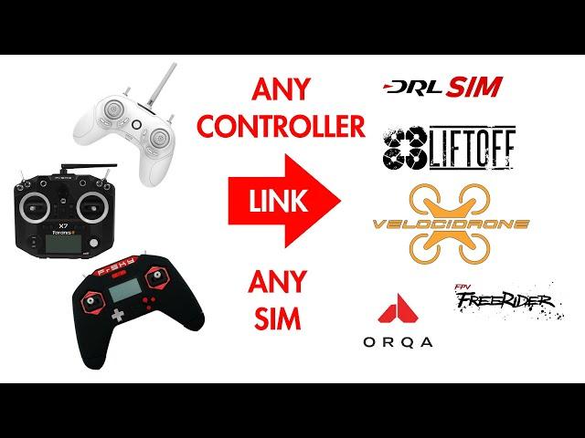 How to connect betaflight to PC simulator | Connect any transmitter to any sim