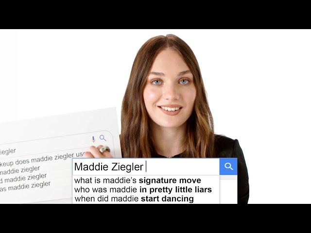 Maddie Ziegler Answers the Web's Most Searched Questions | WIRED