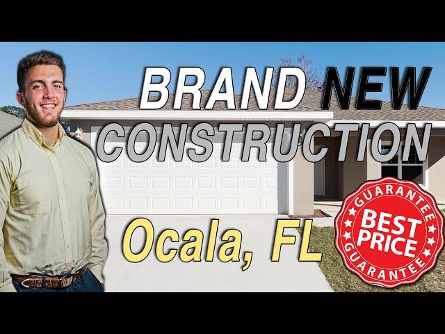 Gated Community Under $280k | BRAND NEW Construction in Ocala, Florida | Over 1700 Square Feet!